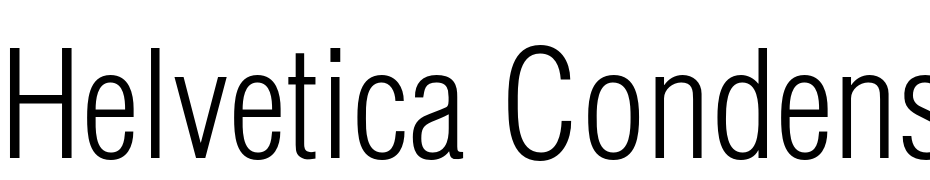 Helvetica Condensed Light cкачати шрифт безкоштовно